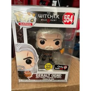 Funko Pop! The Witcher (Wild Hunt): Geralt (GITD)